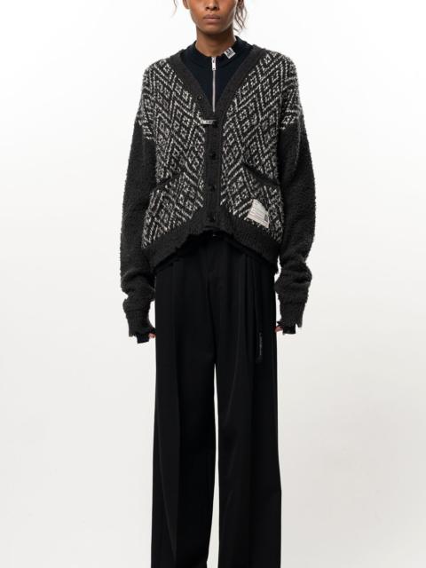 Maison MIHARAYASUHIRO Layered Knit Cardigan