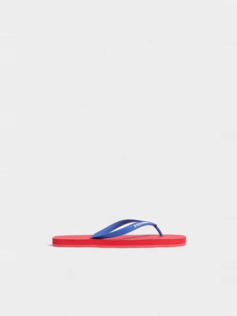 DSQUARED2 DSQUARED2 LOGO FLIP FLOPS