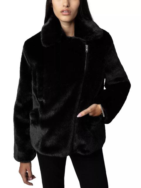 Zadig & Voltaire Freeze Faux Fur Coat