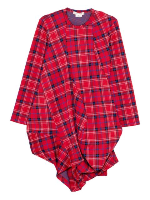 Comme Des Garçons checked dress