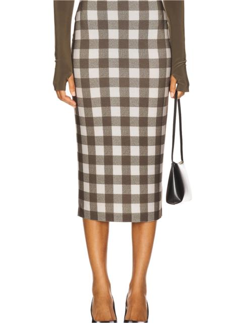 Straight Skirt To Midcalf