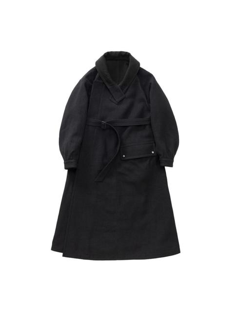 visvim CLAUDINE COAT W BLACK