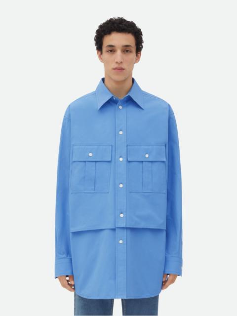 Bottega Veneta Cotton Double Layer Shirt