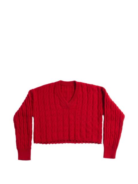 FORTELA cable knit knitwear