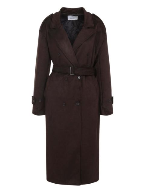 The Frankie Shop belted double-breasted coat