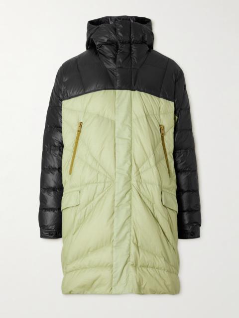 Moncler 2 Moncler 1952 Kodiara Oversized Quilted Recycled Nylon-Ripstop Hooded Down Jacket