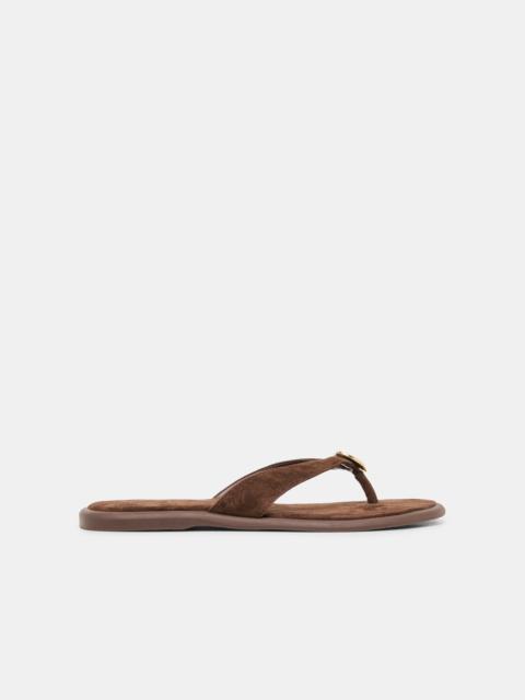 dolce vita JAINA SANDALS DK BROWN SUEDE