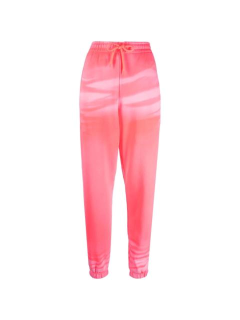 Alexander Wang garment-dyed lounge track trousers