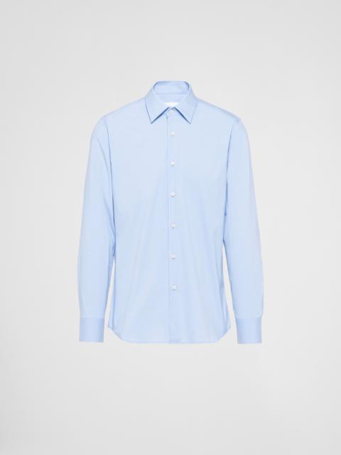 Stretch cotton shirt