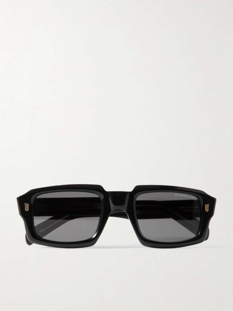 CUTLER AND GROSS Rectangle-Frame Acetate Sunglasses