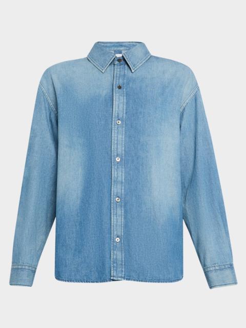 MOUSSY VINTAGE Felton Long-Sleeve Denim Shirt
