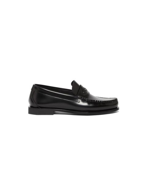 CASABLANCA Men's Black Leather Loafers