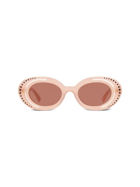 Marni Zion Canyon oval-frame sunglasses