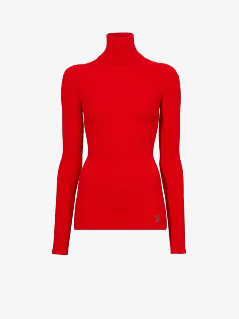 Proenza Schouler Fox Top In Matte Viscose Rib