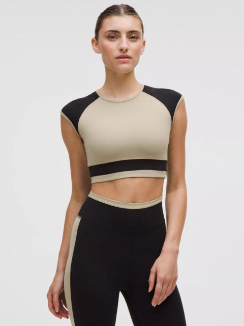 lululemon Nulu Cropped Short-Sleeve Shirt *Retro Remix Set