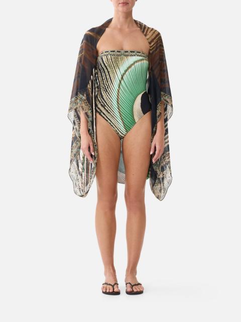 CAMILLA SILK CHIFFON SHRUG A WINK TO THE WILD