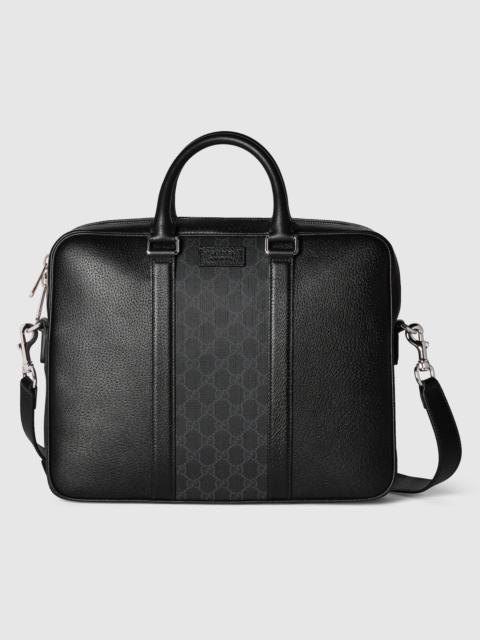 GUCCI Medium GG briefcase with tag