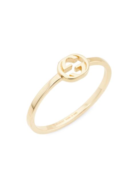 GUCCI 18-karat gold ring
