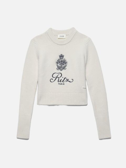 Ritz Women's Cashmere Sweater in Off White