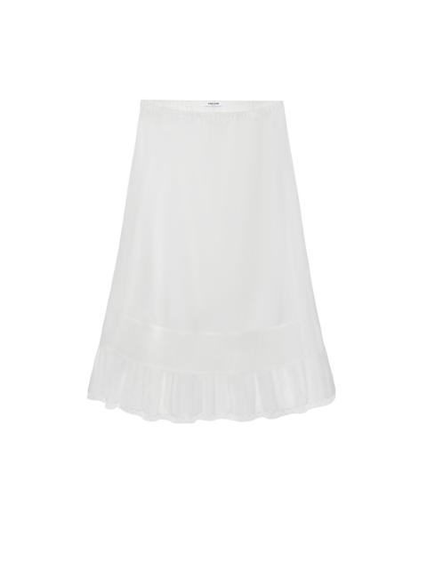 Cou Cou The Petticoat: Cotton Voile White