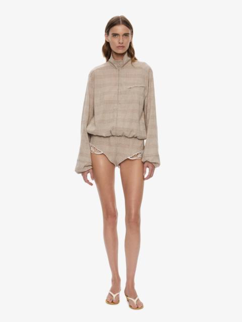 CHRISTOPHER ESBER Batiste Embroidered Handkerchief One Piece