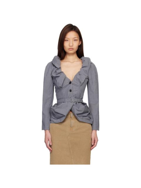 Vivienne Westwood Gray Kendall Blazer