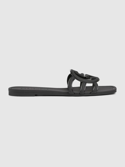 Women's Interlocking G slide sandal