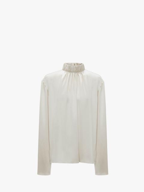 JW Anderson HIGH NECK GATHERED TOP