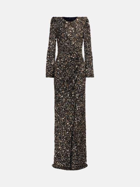 JENNY PACKHAM Marie sequined gown