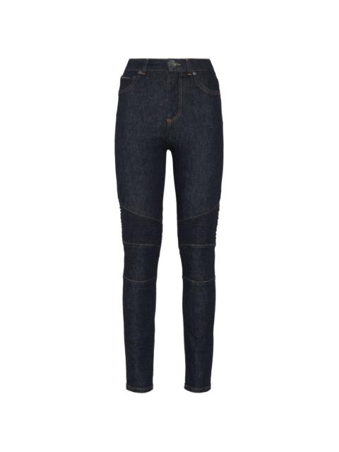 skinny biker jeans