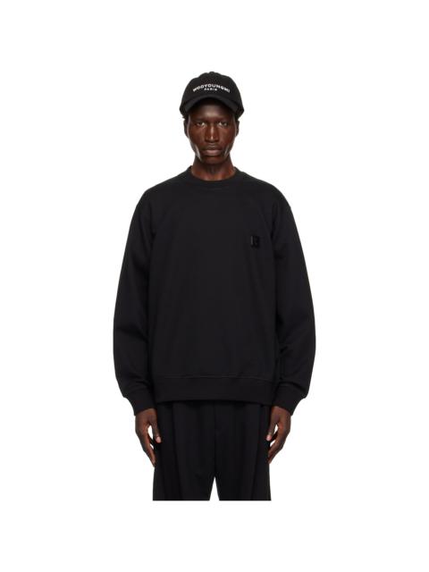 Wooyoungmi Black Metallic Graphic T-shirt
