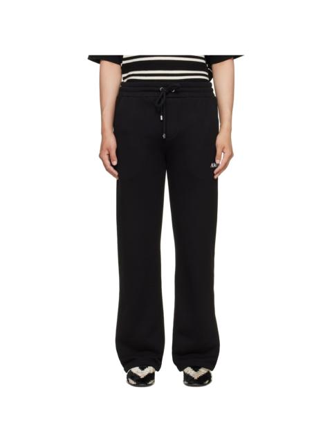 AMIRI Black Relaxed Pull On Sweatpants