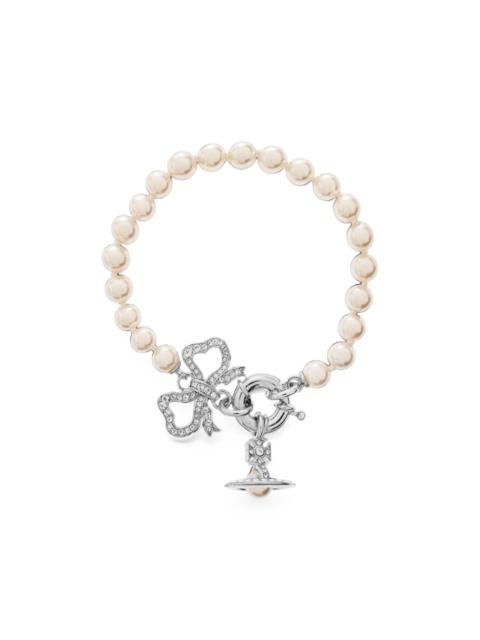 Vivienne Westwood Rigoberta Orb bow bracelet