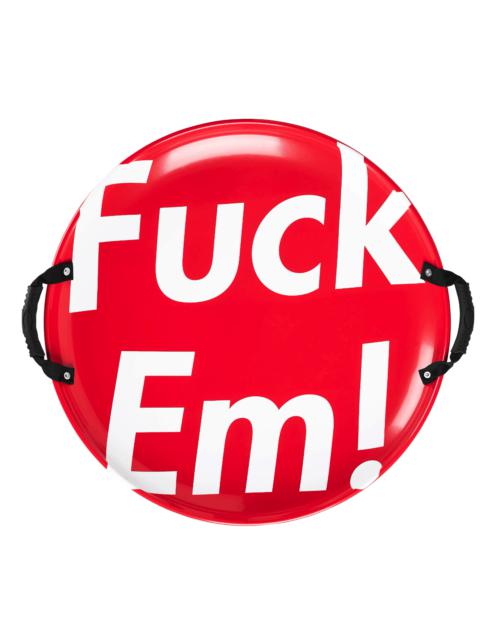 Fuck Ｓ　Supreme Em！のエナメルピン