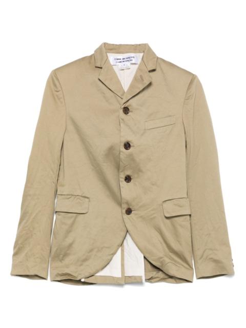 Comme des Garçons Comme des Garçons single-breasted blazer