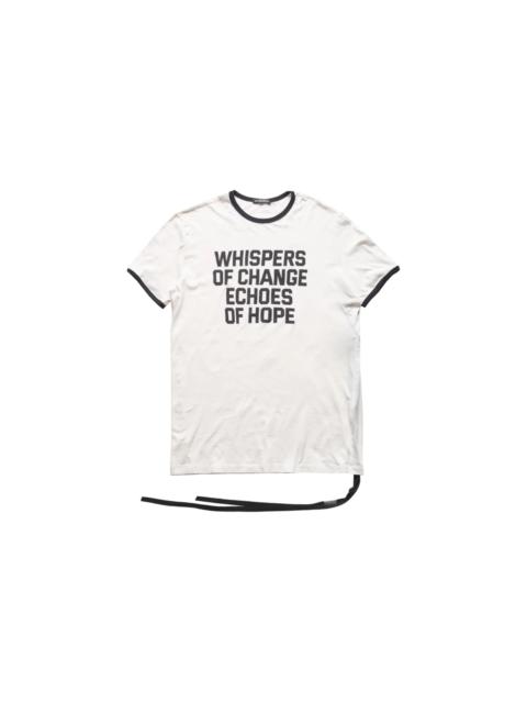 Ann Demeulemeester Ann Demeulemeester Aimar Standard T-Shirt With "Save The Children" Print White