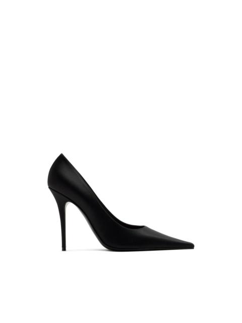 Amina Muaddi satin pumps