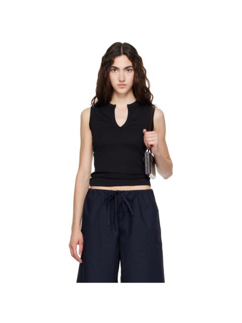 FLORE FLORE Black Iman Tank Top