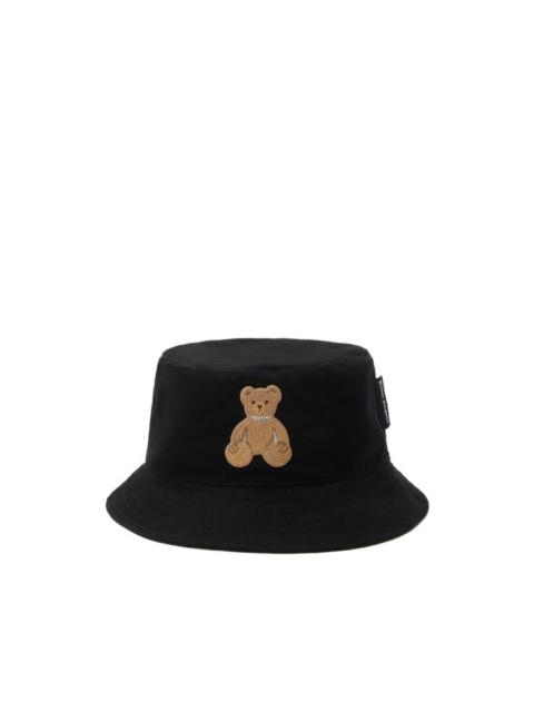 Palm Angels embroidered-bear bucket hat