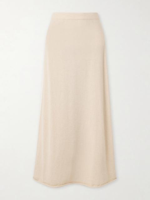 The Elder Statesman Cashmere Maxi Skirt