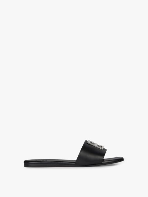 Givenchy 4G SANDALS IN LEATHER