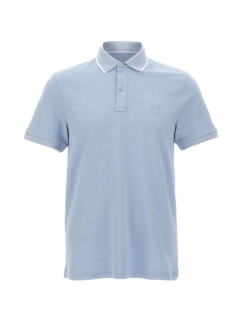 BOSS slim-fit polo shirt in stretch-cotton piqué