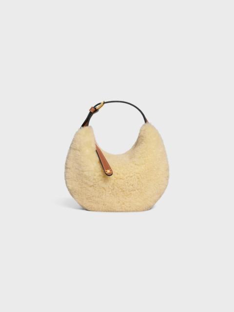 CELINE Teen Celine Lulu IN SHEARLING AND CALFSKIN