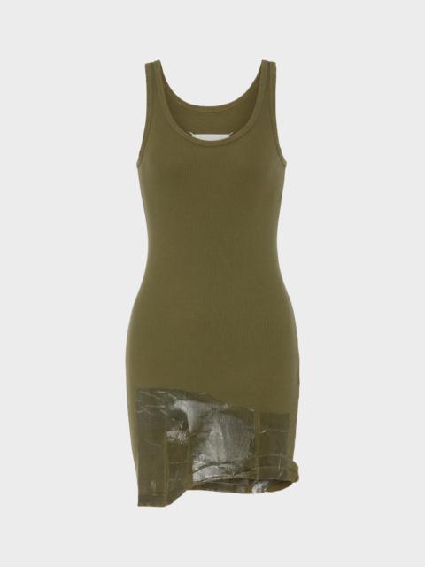 Maison Margiela Taped Rib Mini Dress