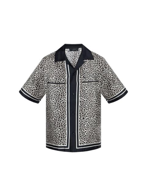 Leopard bowling shirt