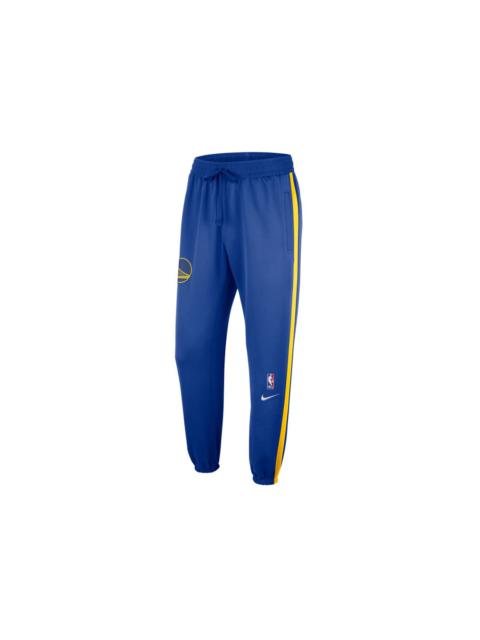 Nike NBA Golden State Warriors Showtime Dri-Fit Pants Blue