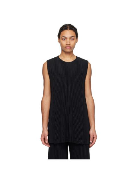 ISSEY MIYAKE Black Monthly Color February Tank Top