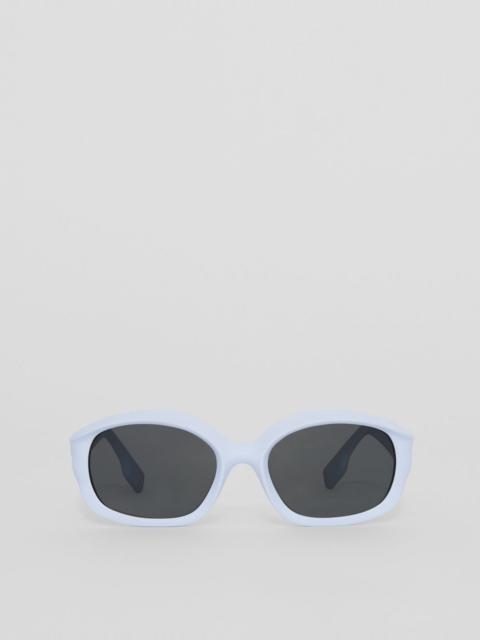Burberry Oval Frame Sunglasses