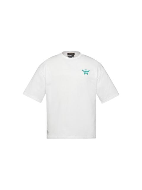 MCM x SNIPES rhinestone logo-print T-shirt
