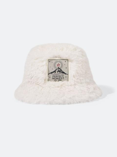 PERFECT MOMENT Faux Shearling Bucket Hat